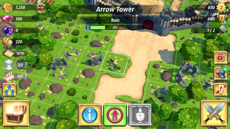 Castle and tower defense games